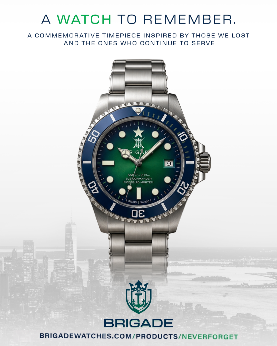 The 9/11 Commemorative Subcommander - Delivery DEC 2026