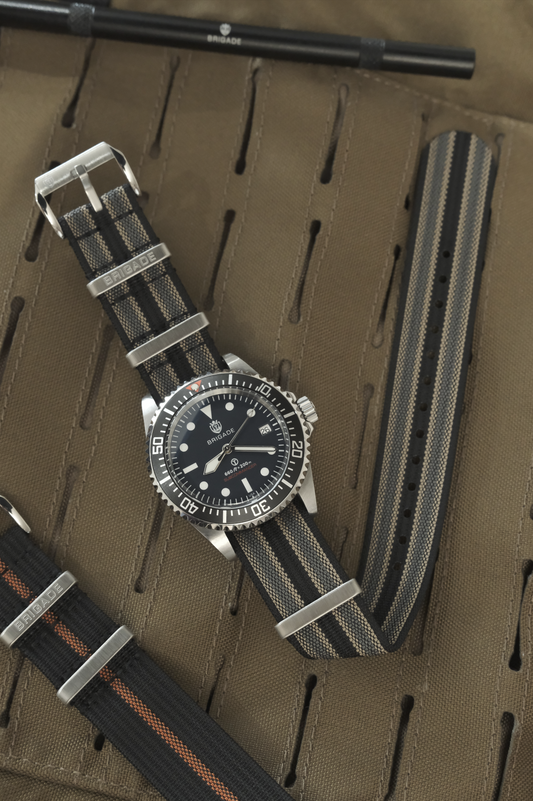 Brigade: NTTD Bond - Ribbed Nylon Watch Strap