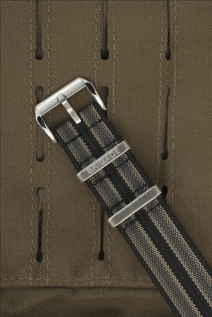 Brigade: NTTD Bond - Ribbed Nylon Watch Strap