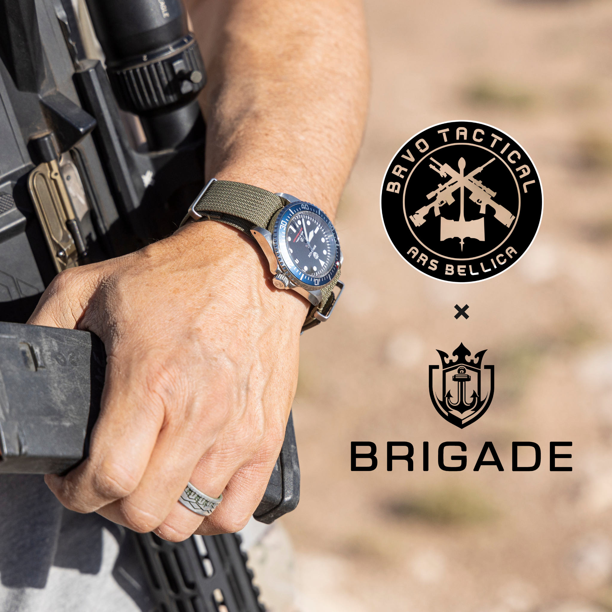 Brigade Named Official Watch Partner of BRVO TACTICAL