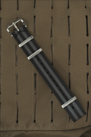 Brigade: Spectre Bond - Ribbed Nylon Watch Strap