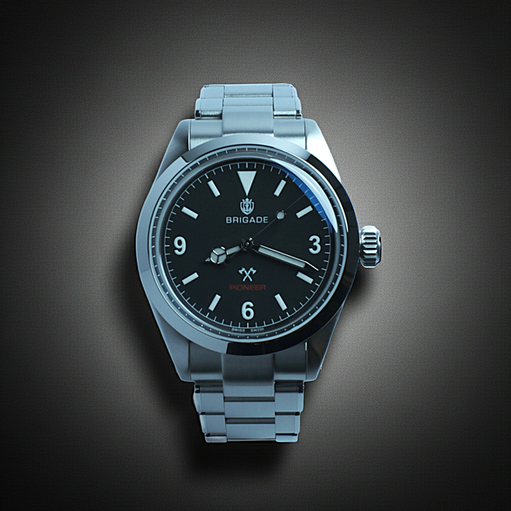 Brigade Pioneer Matte Black - Mercedes Hands